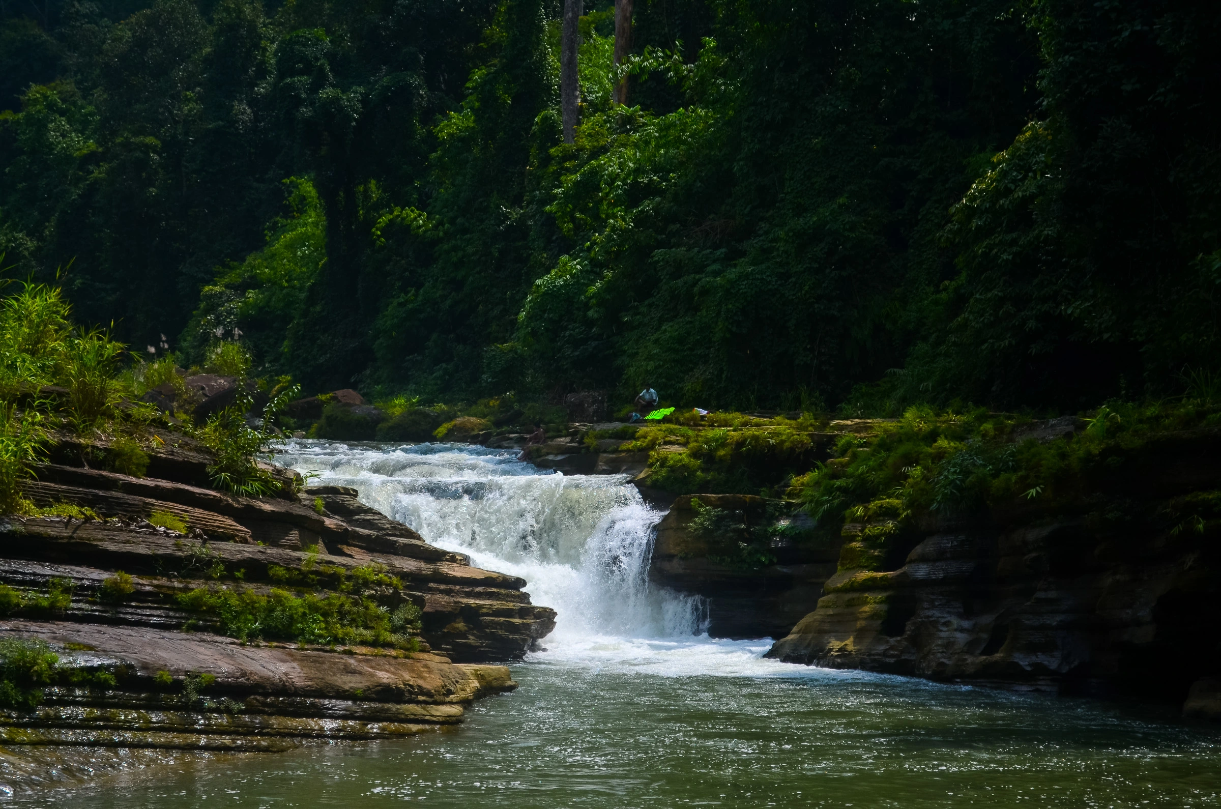 Amiakhum Waterfall in Bandarban